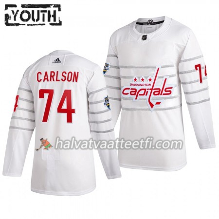 Lasten NHL Washington Capitals Pelipaita John Carlson 74 Valkoinen 2020 NHL All-Star Adidas Authentic 